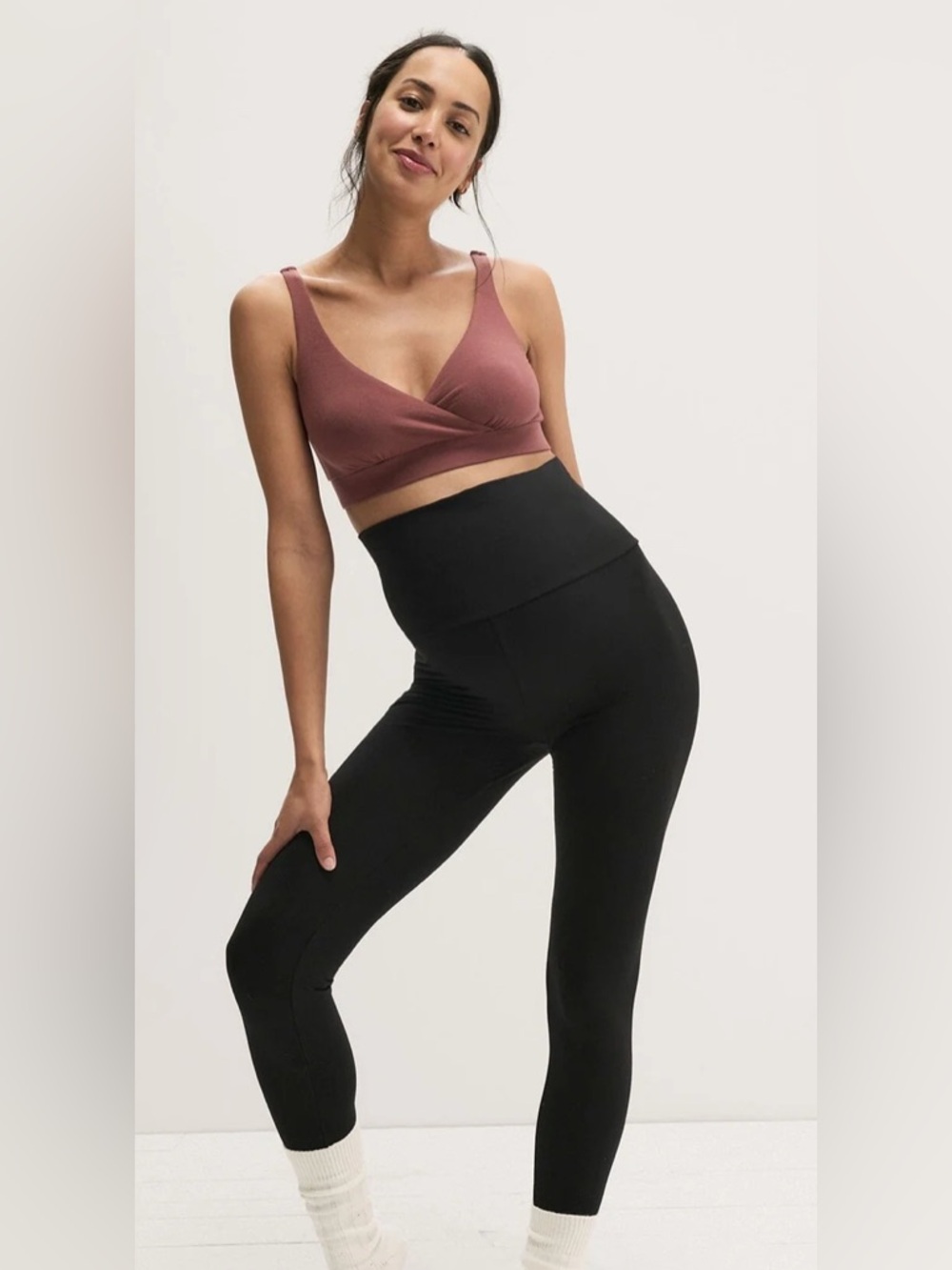 Hatch Maternity The Ultra Soft Before, During And After Legging Black Size M